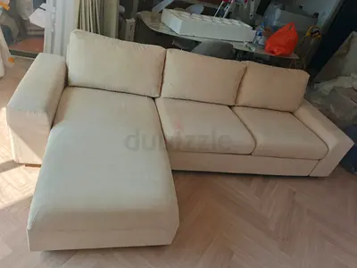 Selling IKEA vimle beige color sofabed with storage