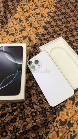 iphone 16 pro max 256gb physical sim white