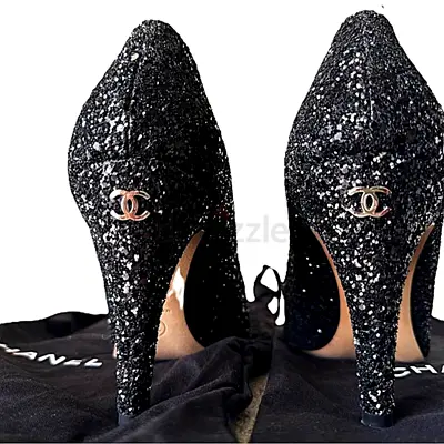 CHANEL limited edition heels. Authentic. Gorgeous and special. Like new. Original price 5000 AED