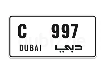 Special Number for Porsche C 997