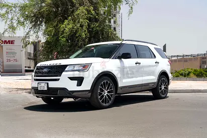 Upgraded 2018 Ford Explorer Black Edition | GCC | 88,500 km I No Accidents I Full dealer