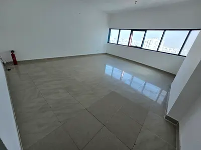 Spacious 1BHK in Al Taawun near Dubai Exit, master bedroom, 2 bathrooms, open view. AED 44K yearly.