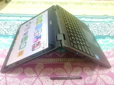 Acer Spin 512_TouchScreen + FLIP_Intel Celeron N4020_RAM 4 GB_SSD 32 GB Chromebook with Built in PEN