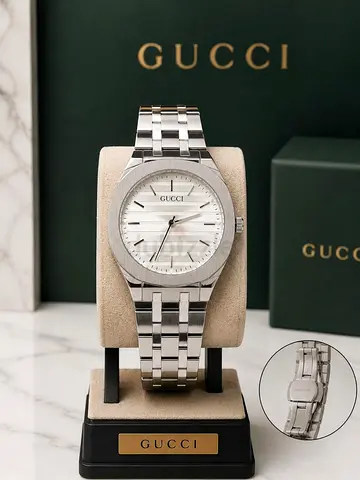 Gucci mens watch with box