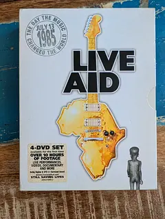 Classifieds: Official Live Aid 4-DVD Box Set (2004 Release) | Over