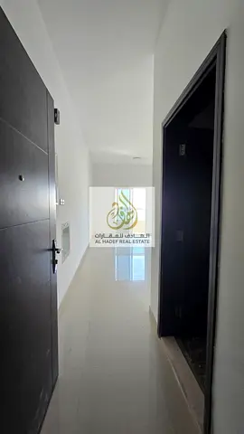 Two-bedroom apartment for annual rent in Ajman (second tenant). Two bedrooms, living room, two bathrooms, balcony, and hallway. Very spacious. Located