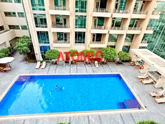 Furnished 1BR Apartment | Burj &amp; Pool View | Boulevard Central 1