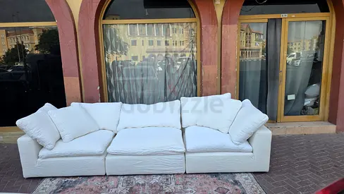 Marina home feather filled comfortable sofa