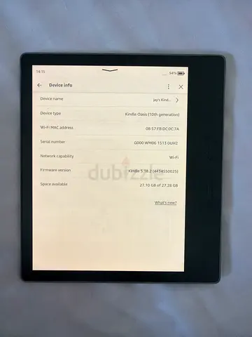 Amazon Kindle Oasis (10th gen) - 32 GB