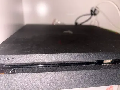 PS4 with three controllers