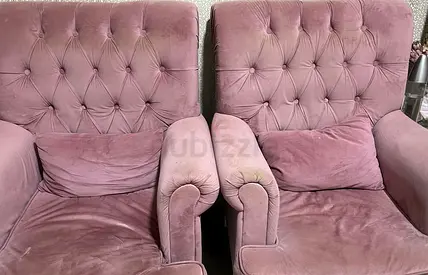 Free pair of arm chairs