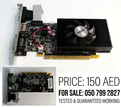 ​Advertisement Title: AFOX GT 730 Graphics Card (4GB DDR3) - Perfect for Desktop Upgrades
​Descript
