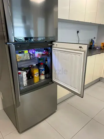 Lg Used stainless steel refrigerator - good working condition