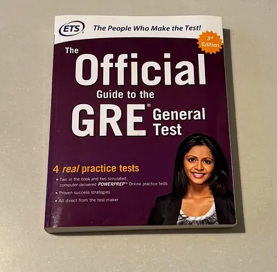 Official GRE prep books
