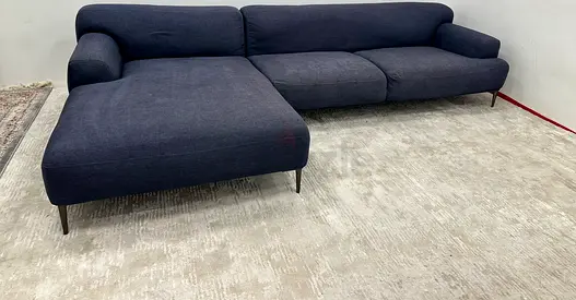 Looks great condition the loom collection lshape sofa