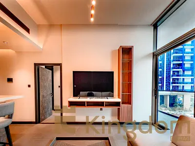 شقة مفروشة بغرفة نوم واحدة | MBL Royal JLT | إطلالات على المارينا والمدينة