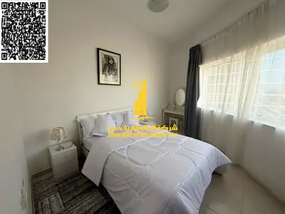 للإيجار الشهري بعجمان – شقه غرفة وصالة مفروشة بالكامل فرش راقي , بتشطيبات سوبر ديلوكس مع مطبخ مجهز بالكامل بأحدث الأجهزه