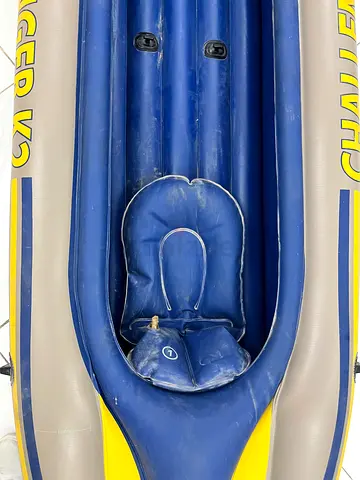 Intex Challenger K2 Inflatable Boat Set - 2 Seater Kayak, Ready for Your Next Water Adventure