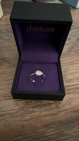 Damas OneSixEight Diamond Ring 18K White Gold | Original Box  Invoice