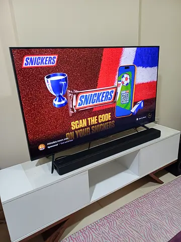 SAMSUNG TV 55 crystal 4K + TV unit