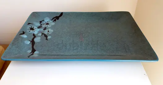 Large ceramic tray