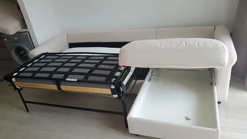 IKEA Gronlid L Shape Sofa Bed Beige