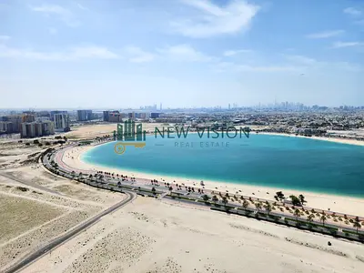 Luxury 1BHK Al Mamzar Stunning Sea View Free Parking Gym Pool
