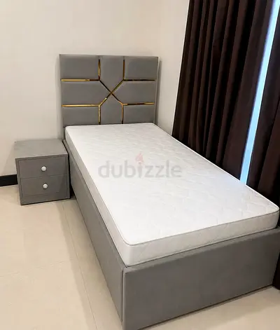 New Single Bed with medical mattress available Good Quality single size bed