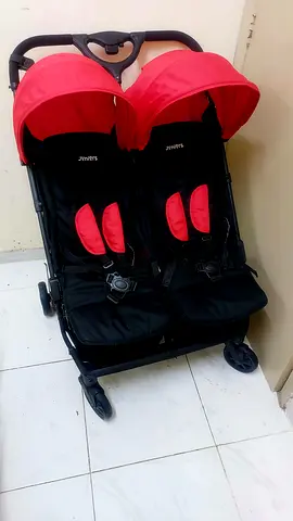 Double or Twin Stroller Almost New!!! JUNIORS Brand Going Cheap