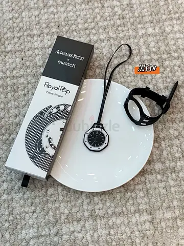 AP X SWATCH quartz with box and strap