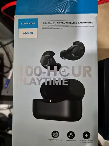 100 Hours listening Anker Soundcore Life Dot 2 – Total Wireless Earphones