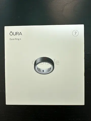 Oura Ring 4 - Black - Size 7