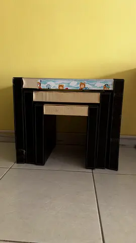 Stool Set of 3 Different stools