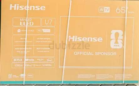 Hisense 65 U7 Mini LED ULED Smart TV (brand new in box)