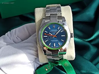 Mastercopy Rolex Milgauss Perpetual-style Stainless Steel Mens Watch