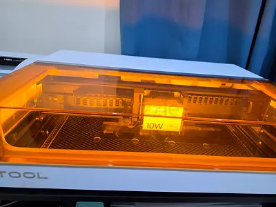Xtool S1 10W Desktop Laser Engraver/Cutter (Used) basic