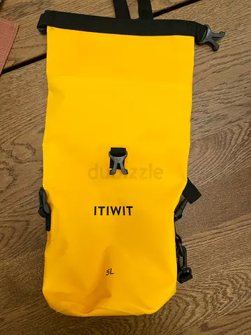 ITIWIT 5 L Yellow Dry Bag - Lightweight Waterproof Roll-Top- Decathlon