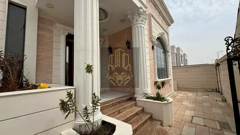 Two-floor villa in Tilal City, Zone C, Sharjah for sale Distinctive stone facade Luxurious finishes