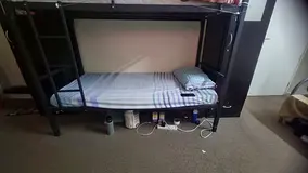 Bed space available Rashidiya Dubai