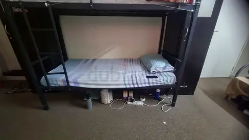 Bed space available Rashidiya Dubai