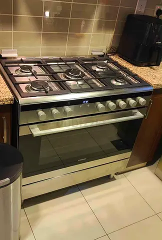 Siemens 5 burner Full Gas Cooker Stove with oven Fan 90x60cm HG0K9VQ50M