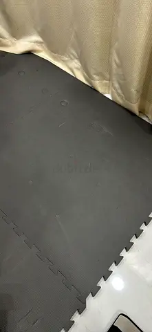 Tinyann Interlocking Foam Activity Mat (100 x 100 x 2 cm, Gray) - 150 -Al Bahia Abu Dhabi