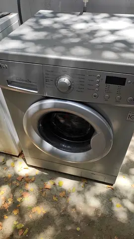 Available 01st August - LG Front Load Washing Machine - Silver, Good Working Condition
