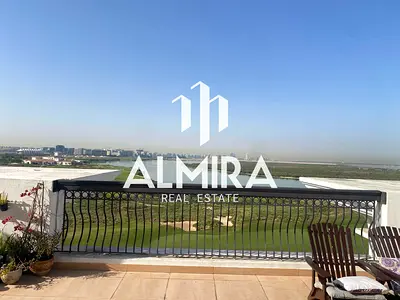 Golf and Sea View | Unfurnished | 3BR+Maid