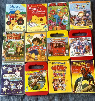 Massive Bundle of 22 Toddler and Kids DVDs (Peppa Pig, Pingu, Spot  More)