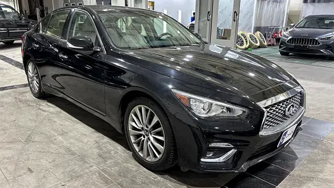 AED 883/month | 0 Downpayment | Free 3 Months Warranty | 30 Day Return | INFINITI Q50 2023