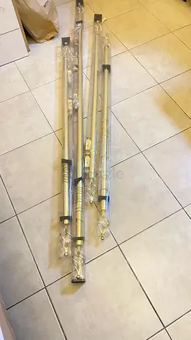 Metal Extendable Curtain Rod Set (JIHAM) - Various Sizes, brand new. total 4 pcs.