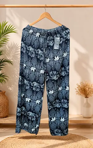 Lightweight printed lounge pants - size tag attached