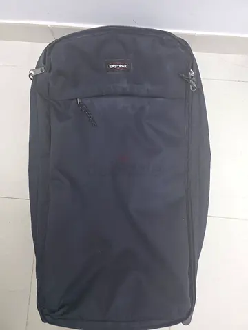 Large EastPac black soft-shell roller luggage suitcase - Excellent condition
