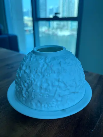 Bernardaud Porcelain Candle Holder